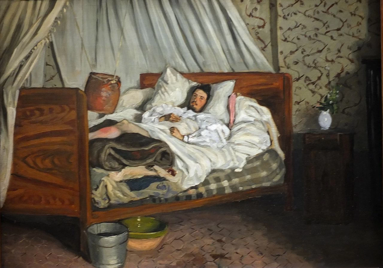 Jean-Frédéric Bazille-36-L'ambulanza improvvisata - Museo d'Orsay, Parigi